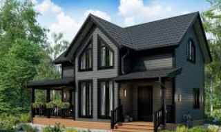 Проекты каркасных домов с террасой от 3667 рублей | Строй-Прк